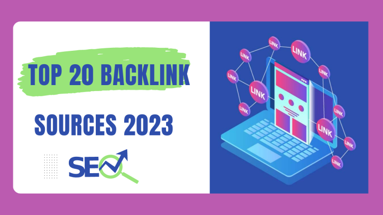 Top 20 backlink sources 2023: Your List of Bookmarkable Links to Build