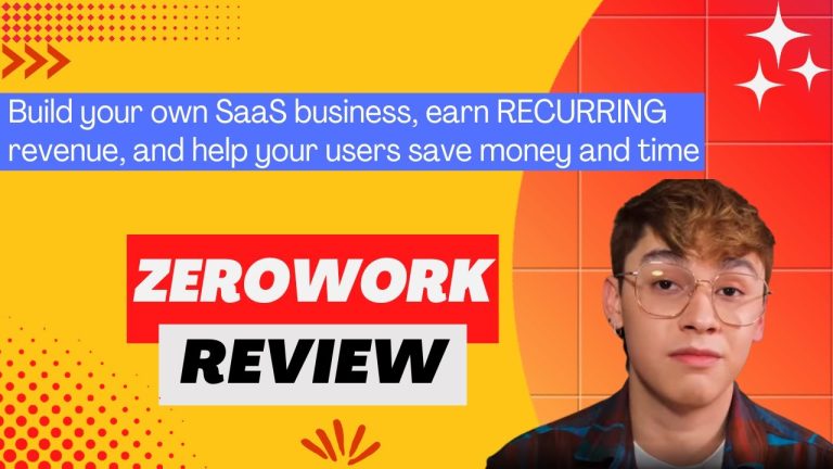 Review of the ZeroWork Creator app for Appsumo in 2023