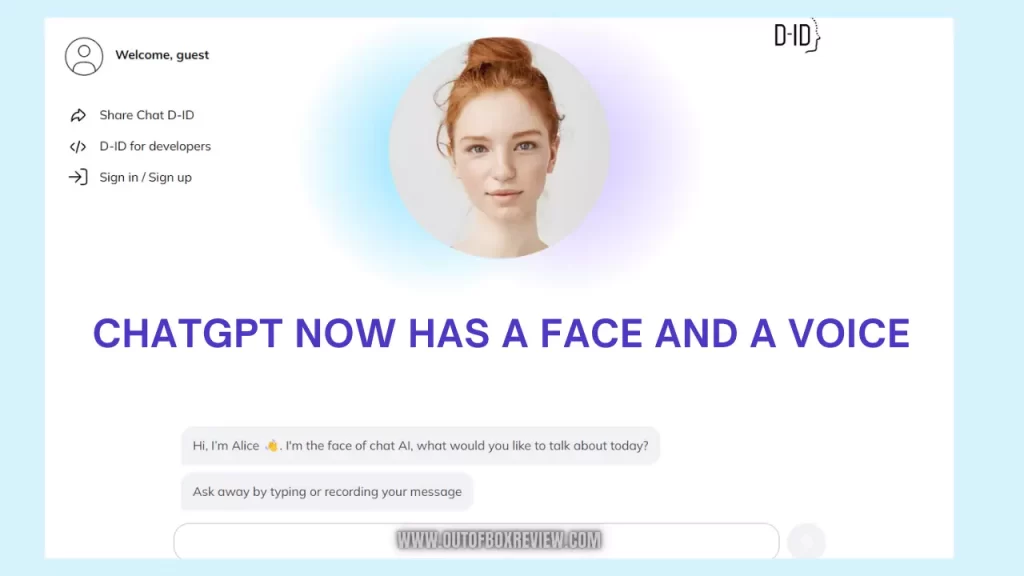 ChatGPT now has a face and a voice Did