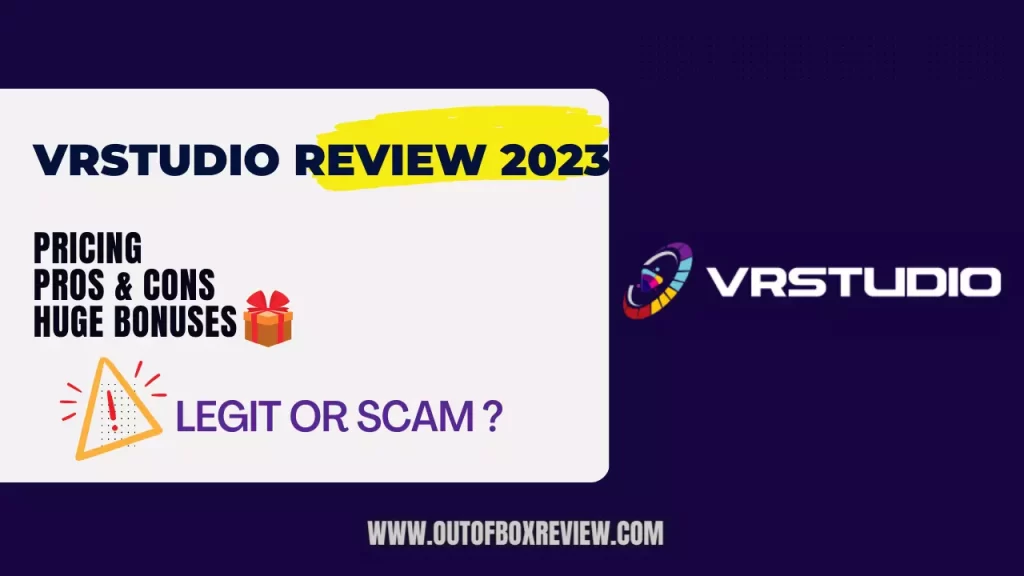 Review of VRStudio 2023 All OTO Information Discount Code