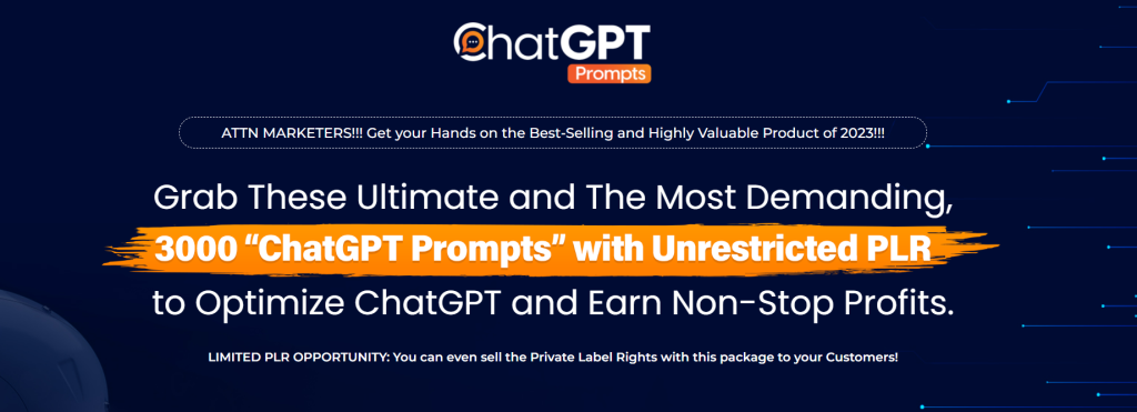(Unrestricted PLR) ChatGPT Prompts
