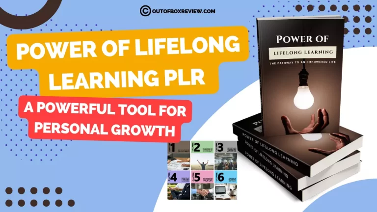 Power Of Lifelong Learning PLR - A Powerful Tool for Personal Growth