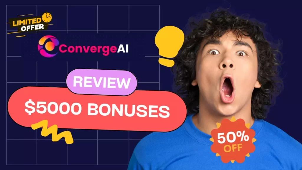 ConvergeAI™ Review $500 Bonuses and Exclusive Discount Code