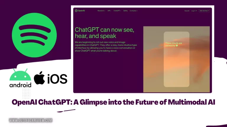 OpenAI ChatGPT A Glimpse into the Future of Multimodal AI