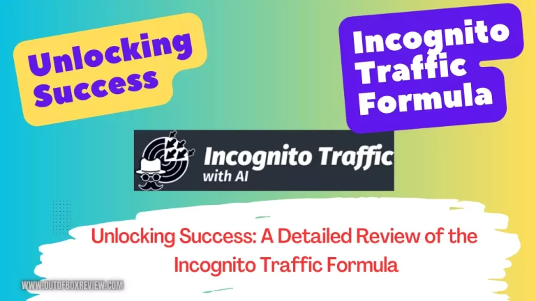 Incognito Traffic Formula