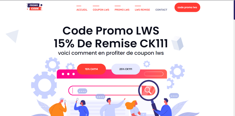 Code promo LWS : 15 % de réduction sur tous les services en ce moment !